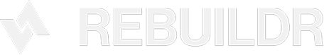 Logo mit dem Text 'REBUILD R'