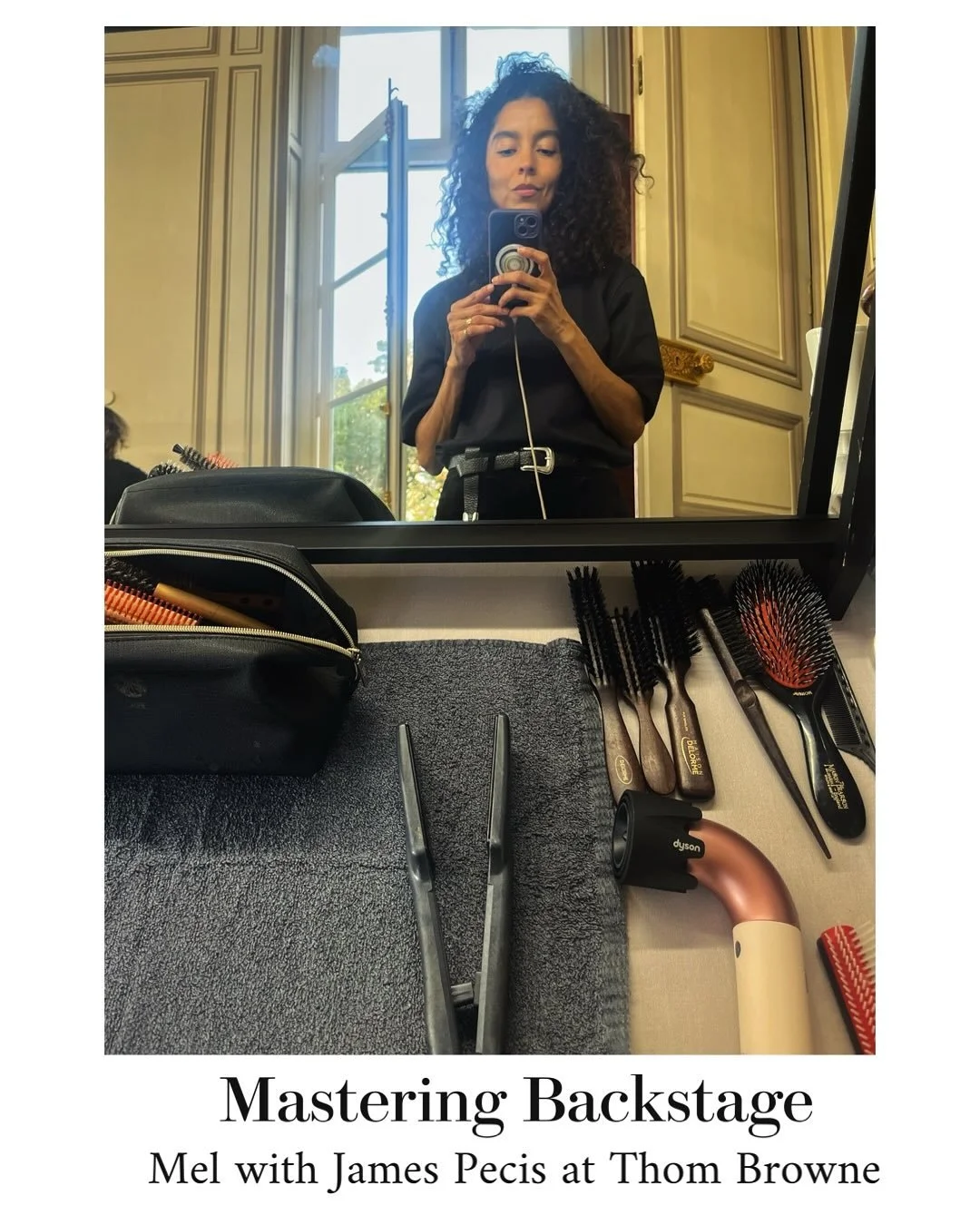 Paris in motion β¨ Dreams, hard work, and heart.
Mel’s first show with James Pecis for Thom Browne — unforgettable π« Rising to the moment and making her mark.
Karla’s plans took a twist, but she still found beauty in Paris π
Lisa c