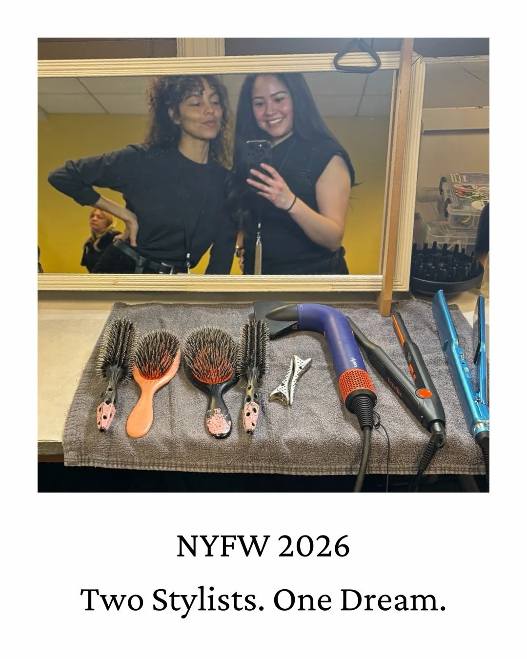 Mel and Karla just brought a little NYFW magic back to Twirl! 🤍 From assisting on James Pecis&rsquo; team for the Altuzarra runway to connecting with top industry pros and soaking in NYC inspiration, these two stylists crushed their goals. ✨ 

Every