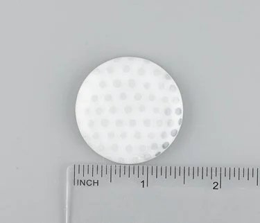 Beau Verre Art Golf Ball Fused Glass Needle Minder