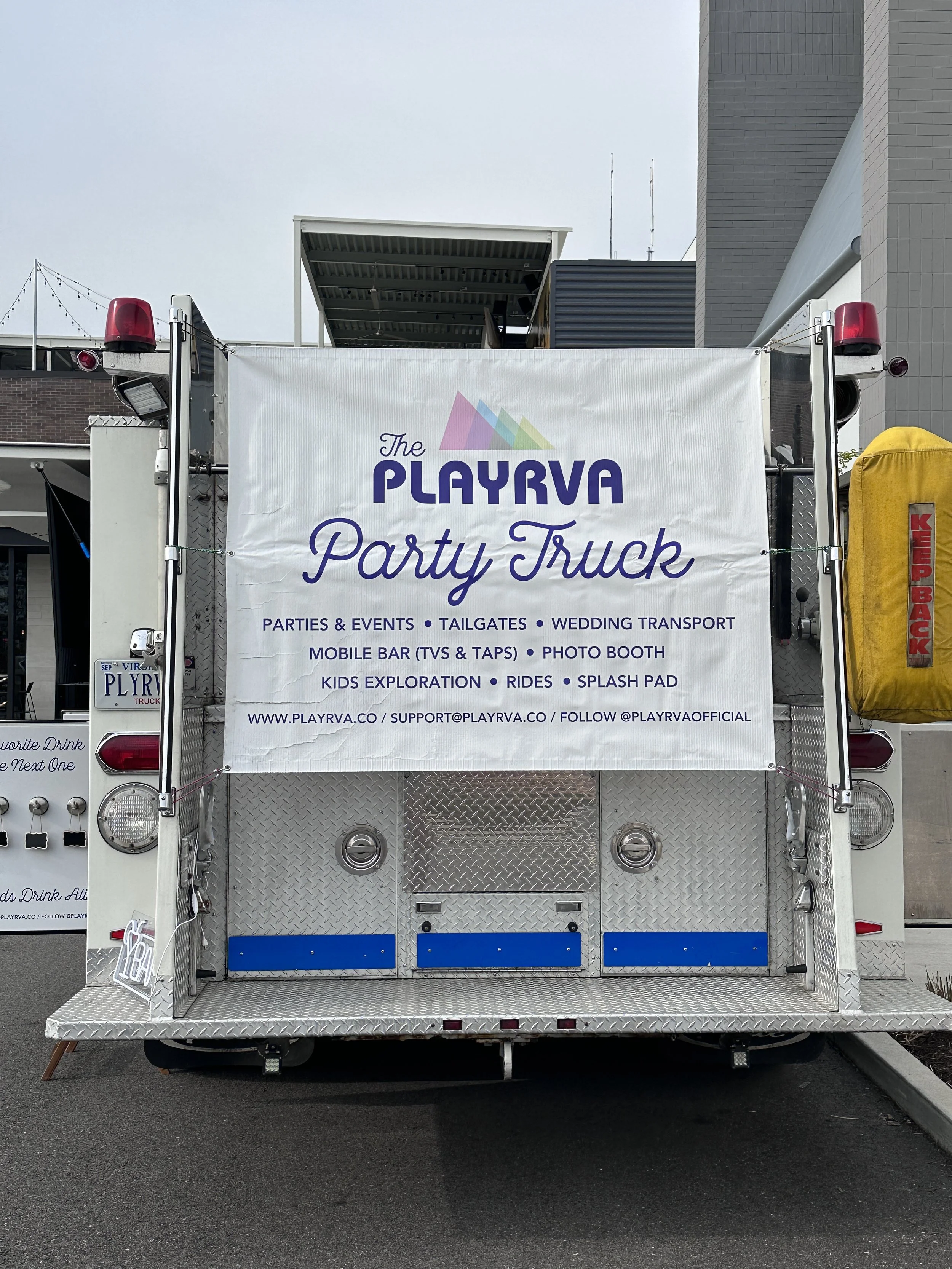 Fire Truck Rental Richmond VA Rent Fire Trucks For Birthday Parties