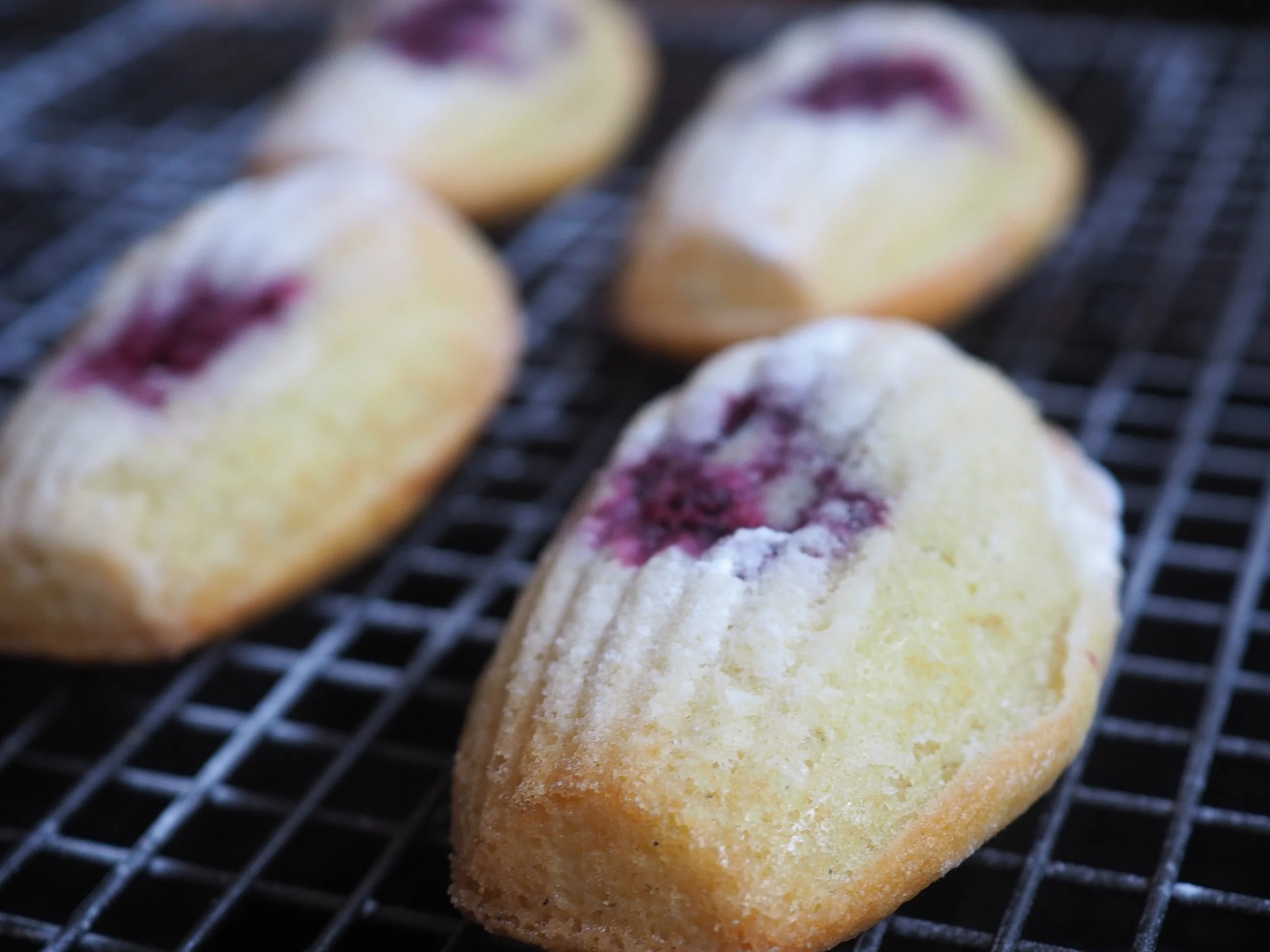 Bramble madeleines