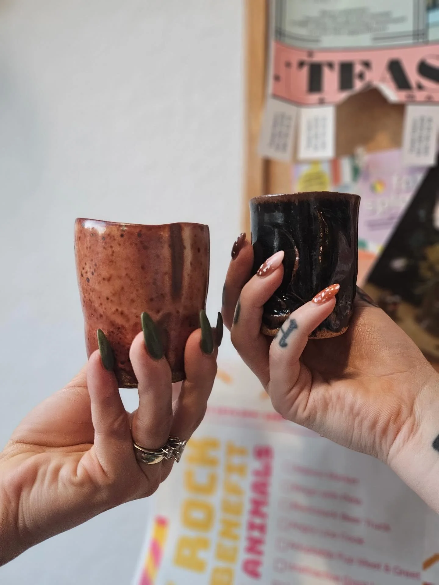 Wine cups, because they&rsquo;re so much better than those plastic ones. 

Join us for our *second to last* After Hours of the year at @ninelivesmn, November 12 from 5-7pm for some complimentary wine and cheese. Come be in community and hang out with