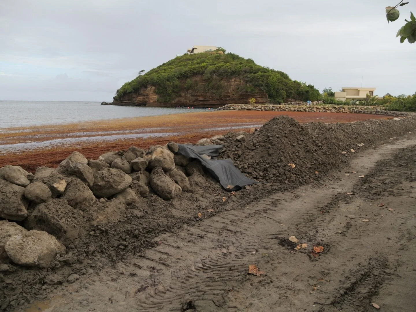La Sagesse beach under threat again!