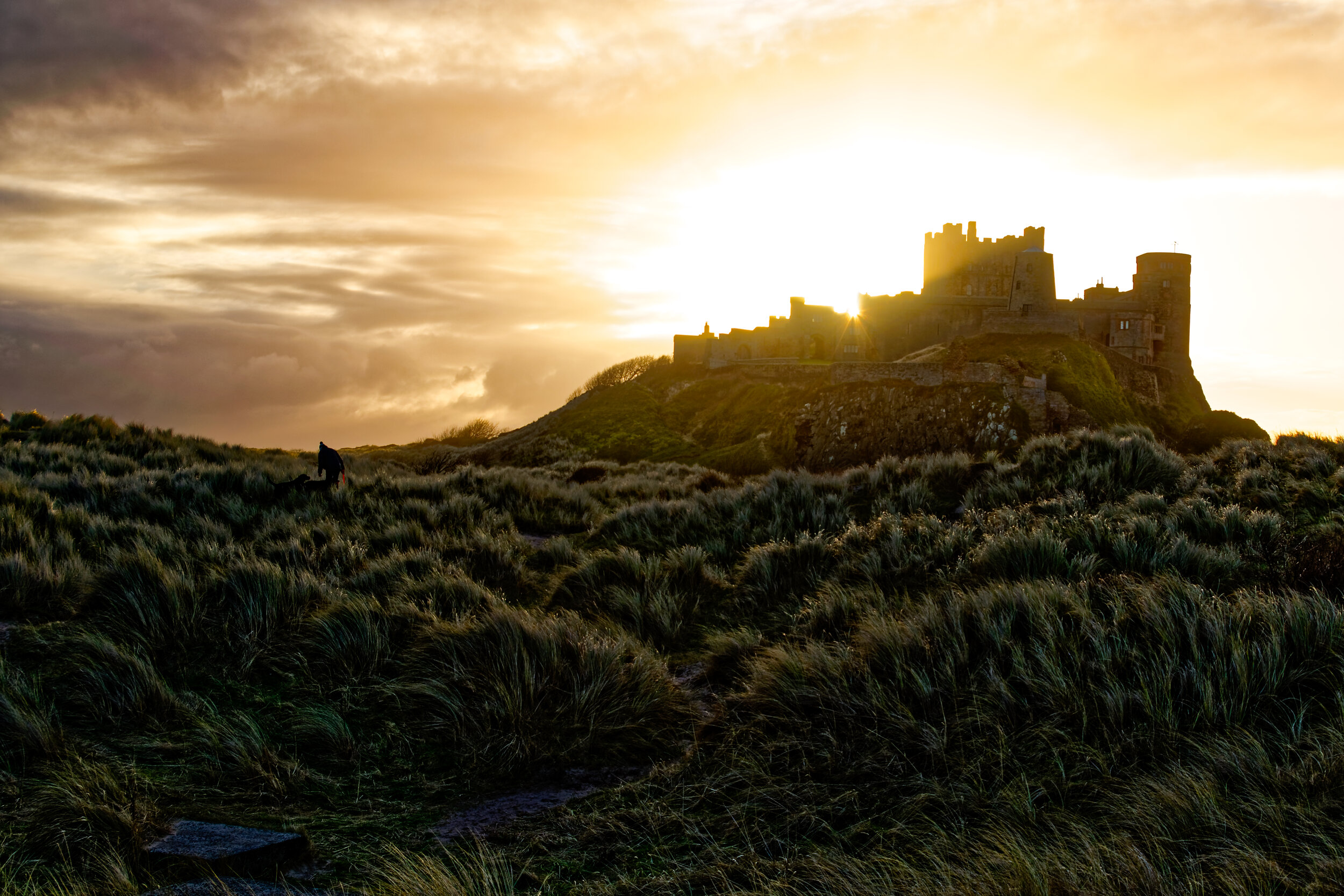 Bamburgh Sunrise - Canvas