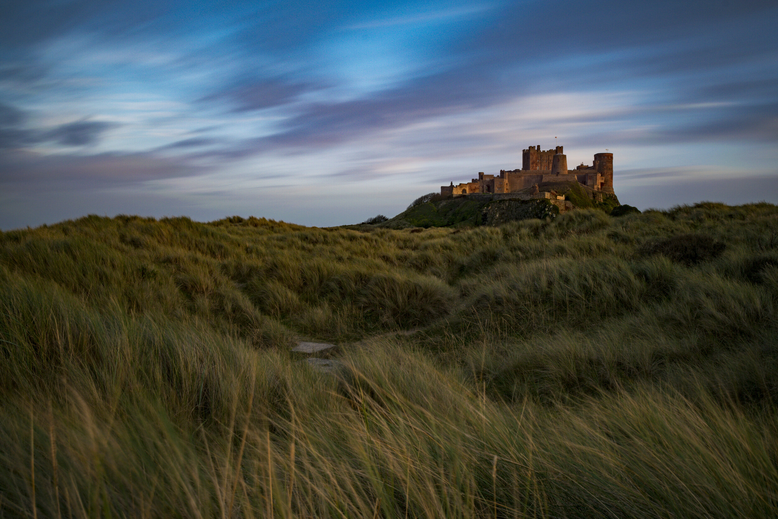 Bamburgh Dunes - Canvas