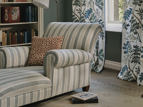 Tissu OLNEY STRIPE - Manuel Canovas C&F