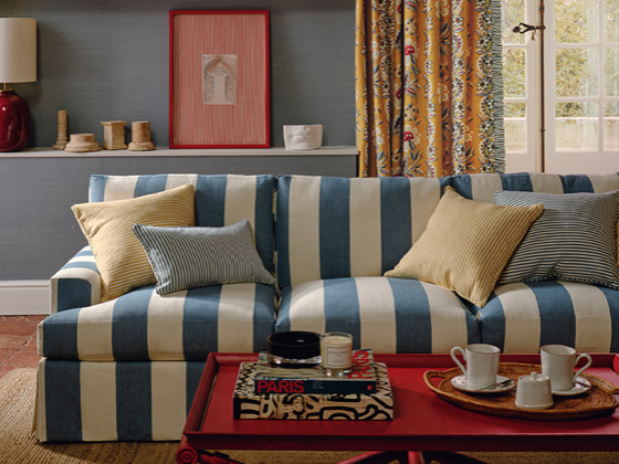 Tissu DEAUVILLE - Manuel Canovas