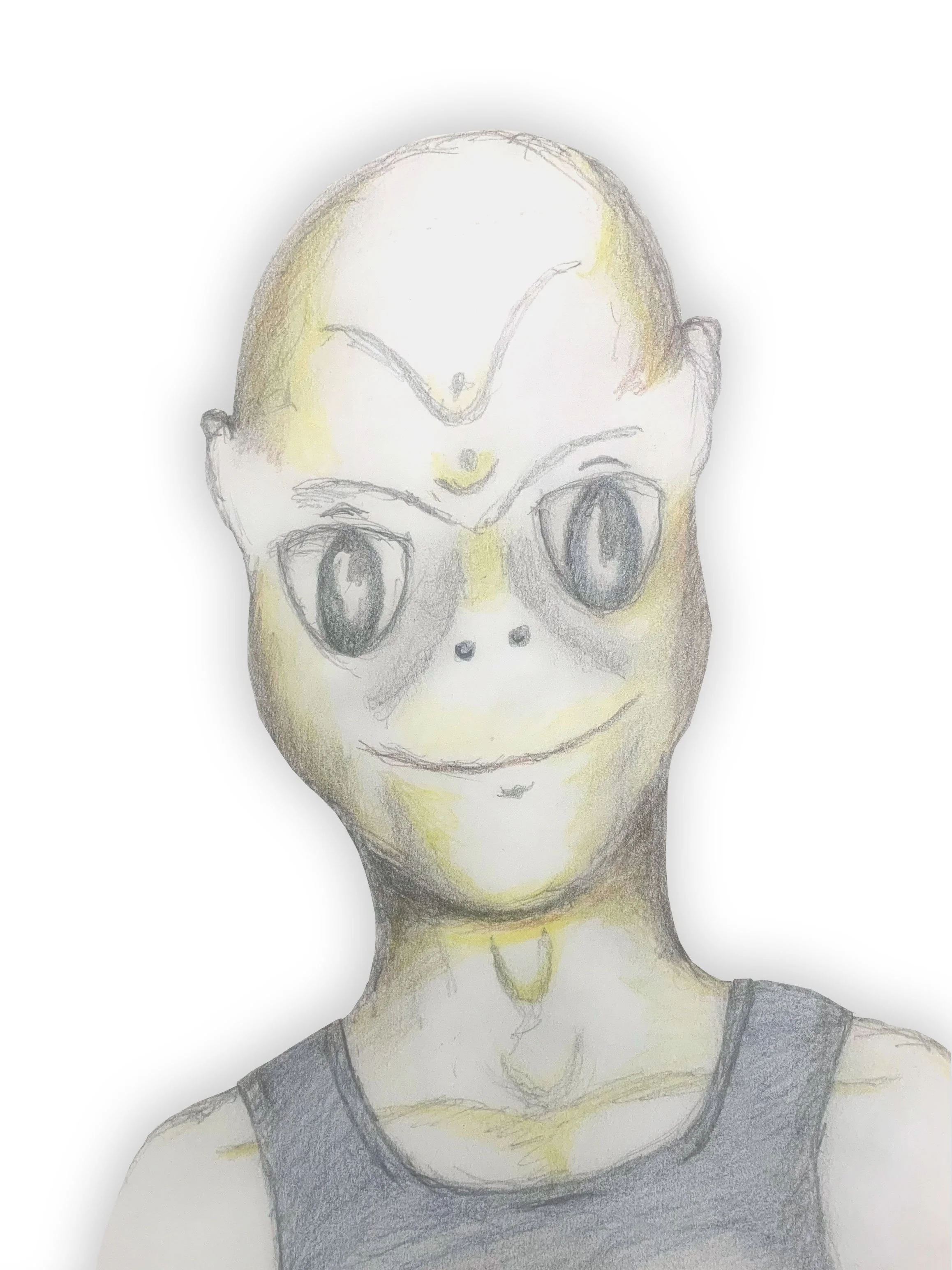 The alien. I have the power to look beyond the naked eye. Although different, I can see the inner beauty in everything.
