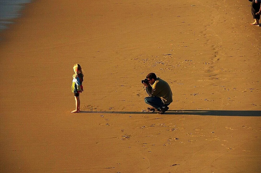 "Daddy, Hurry up!"