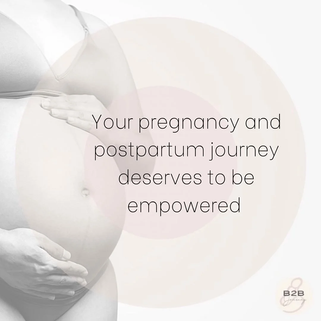 At B2B Journey, we empower birthing people and parents  through educational resources including an extensive library of video content, a curriculum based on research and experience, and access to valuable information from top experts Janel and Manon.