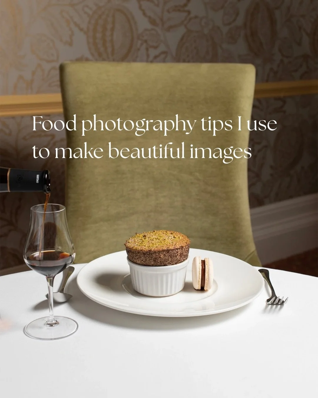 Great food photography isn&rsquo;t about doing more. It&rsquo;s about making smarter, more intentional choices. 

Start with a concept. Choose angles with purpose. Refine the scene before the settings and don&rsquo;t be afraid of a little imperfectio