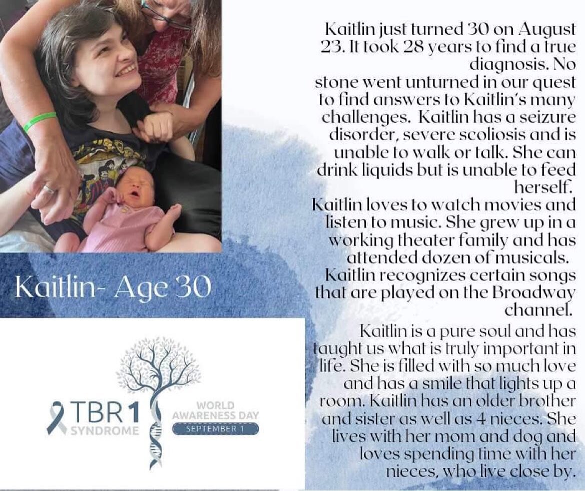 Lovely Kaitlin💙 #tbr1syndrome #tbr1