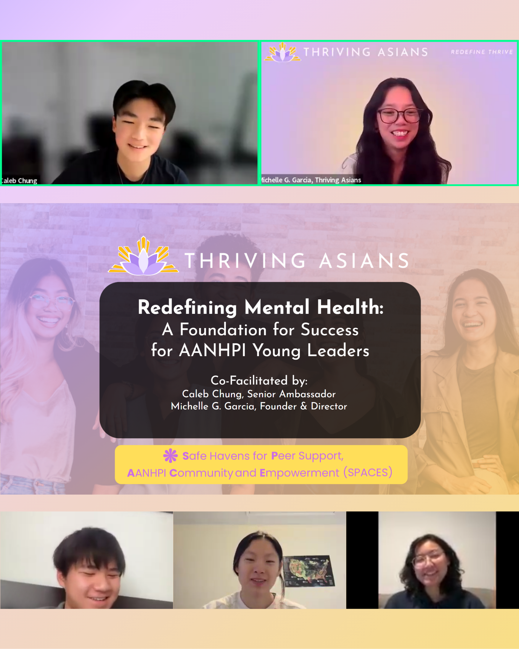   SPACES   Redefining Mental Health - Co-Facilitated by Caleb Chung - 2/15/2026