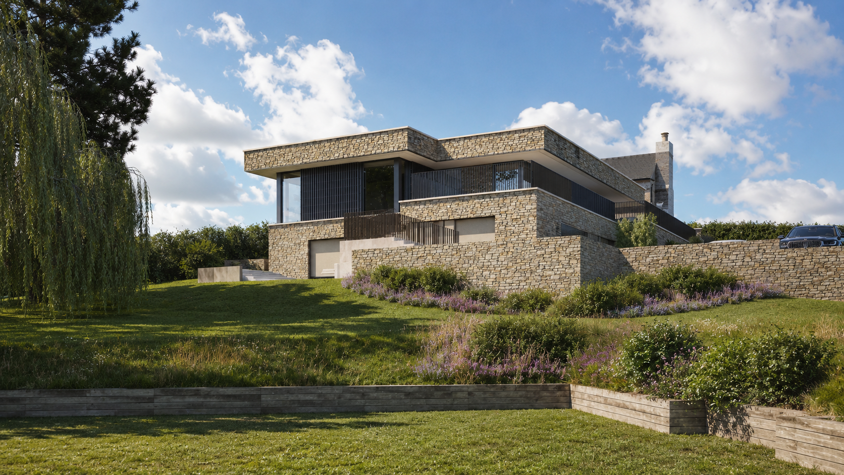 Contemporary House Extension in Derbyshire