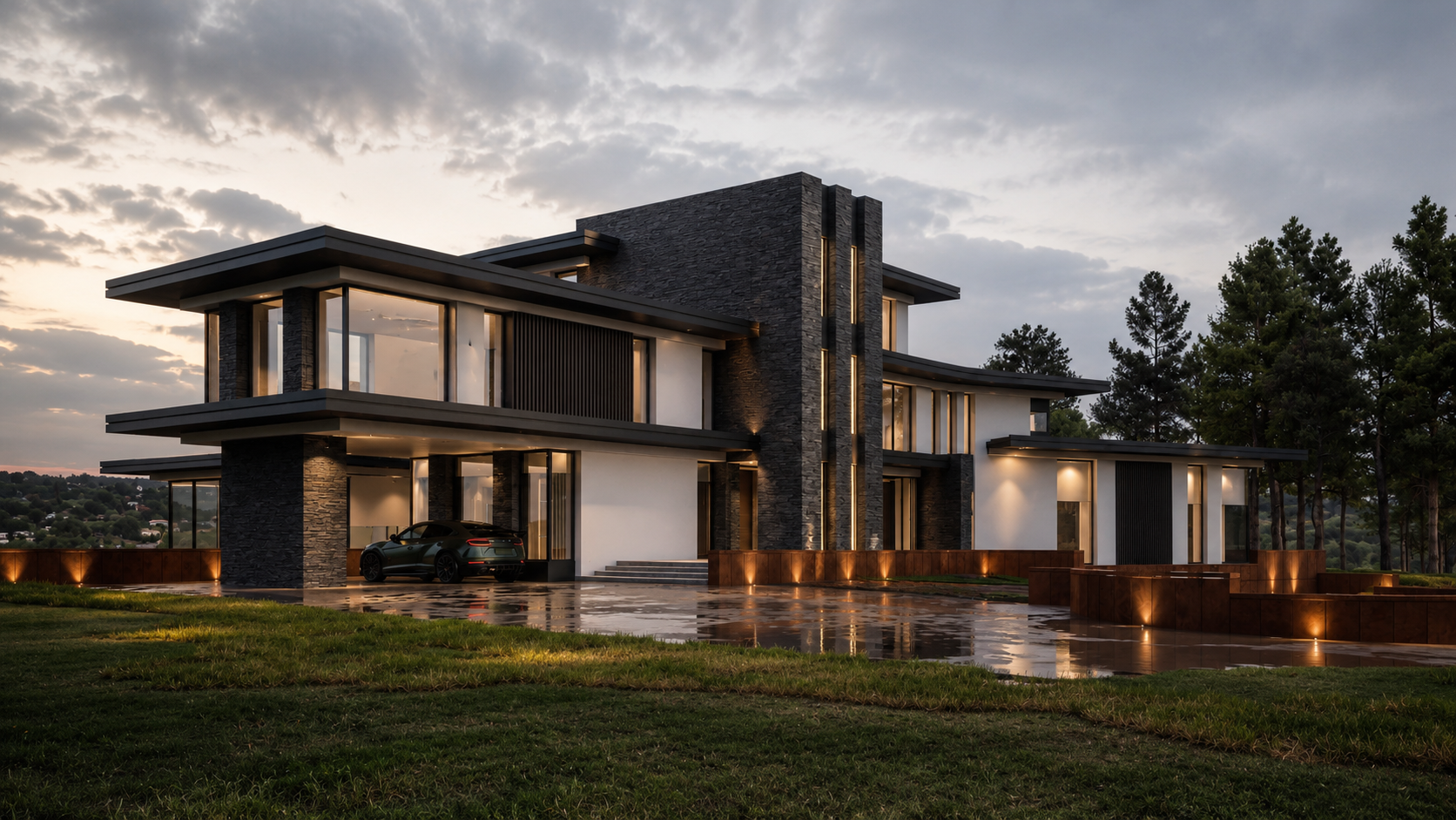 Contemporary Country House in Derbyshire