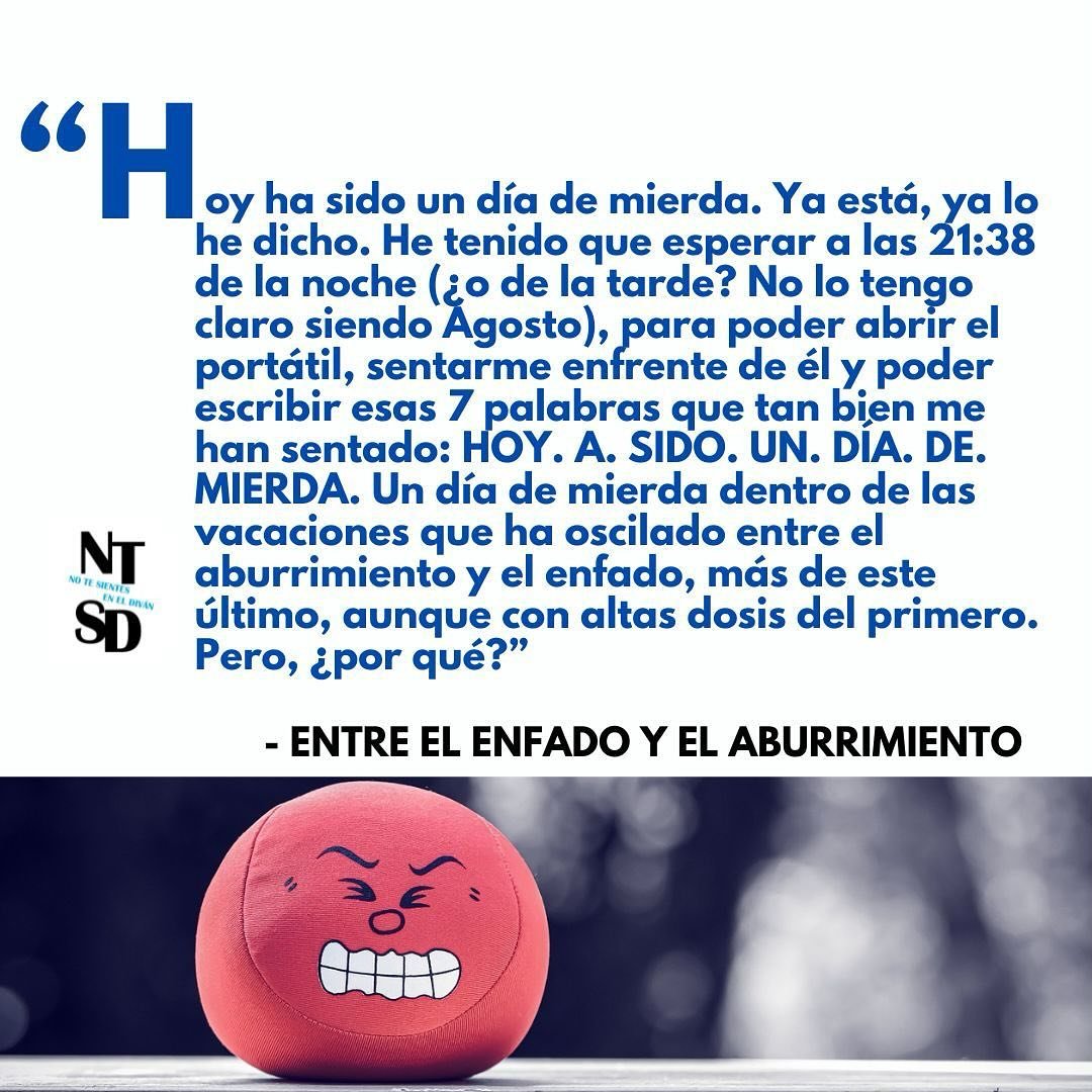 *Inciso- Ya de por si siempre he pensado (desde bastante peque&ntilde;ito) que los Mi&eacute;rcoles es el peor d&iacute;a de la semana simplemente por ser Mi&eacute;rcoles. Y, por supuesto, tengo la teor&iacute;a perfecta que lo confirma y que pasar&