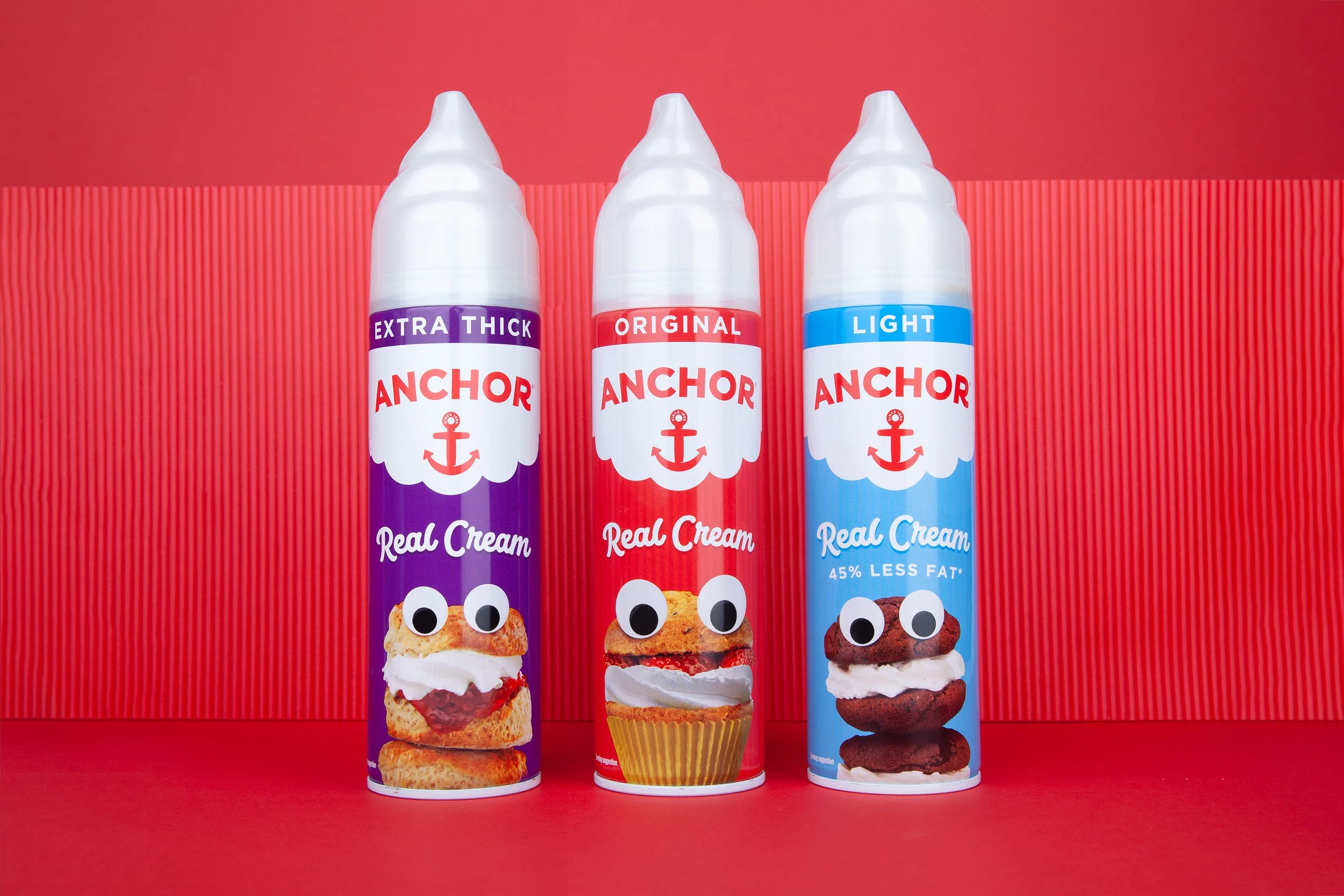 Anchor Squirty Cream Brand Evolution & Packaging Design — Salibeth