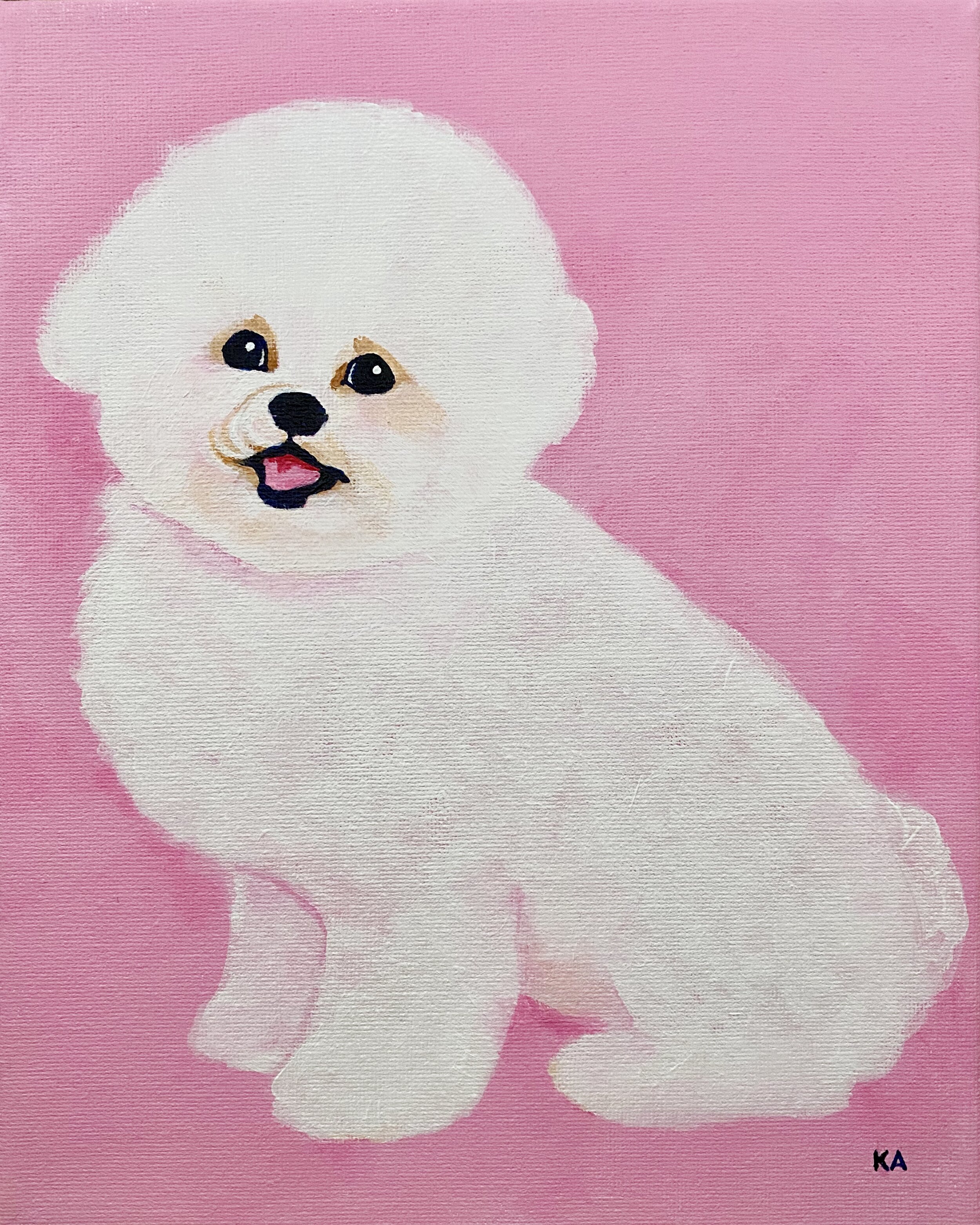  “Mimi” NFS, Acrylic on Canvas 8x10 