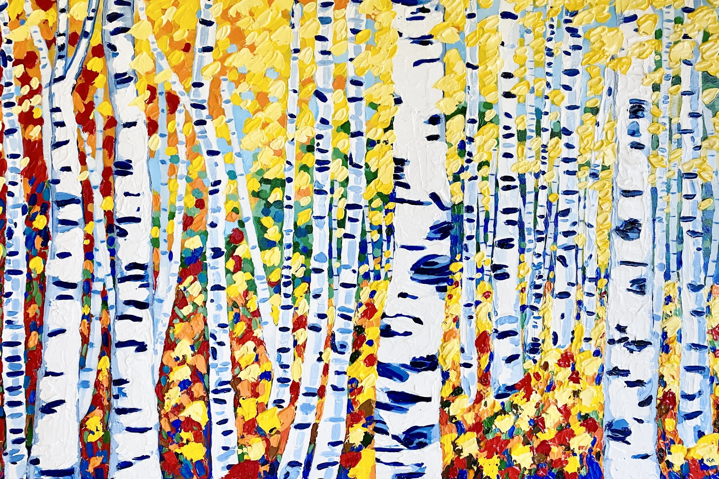 “Zueignung” Commission, Acrylic on canvas 24x36