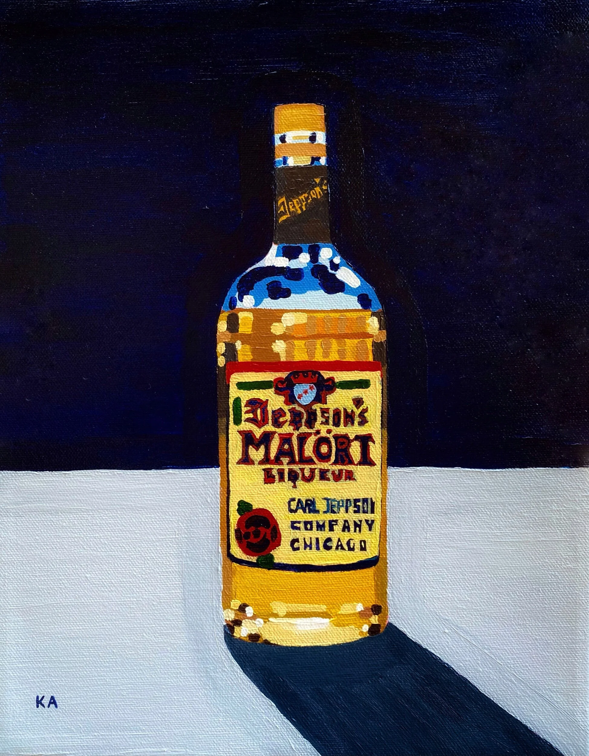  “Welcome to Chicago” 11x14 acrylic on canvas (SOLD) 