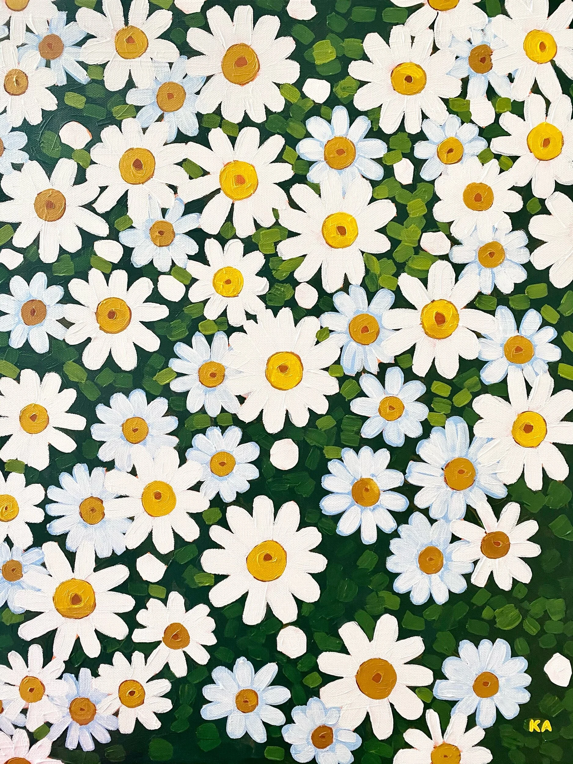  “Field of Stars” 20x24 acrylic on canvas (SOLD) 