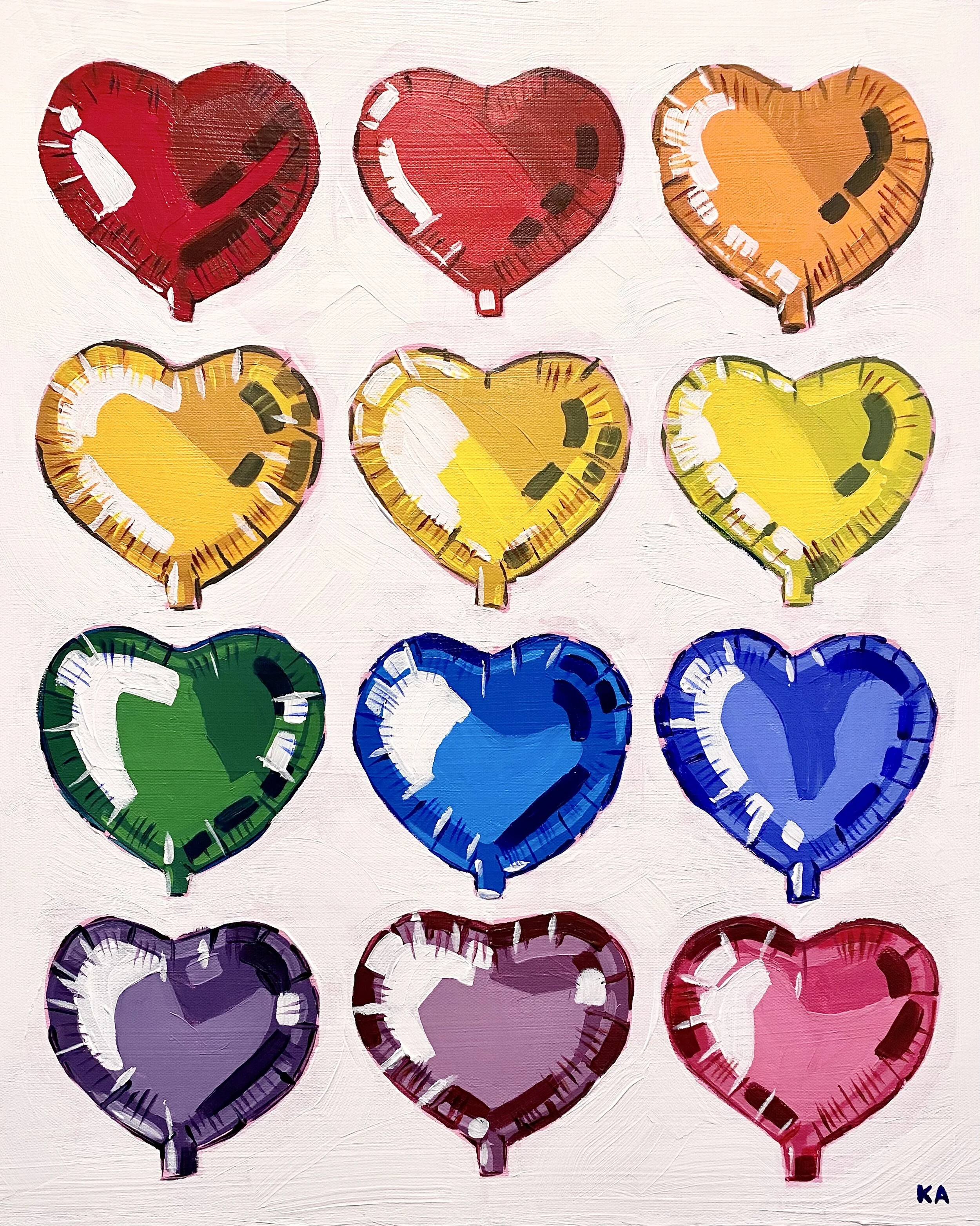  “All Are Welcome Here” SOLD, Acrylic on Canvas, 18x24 