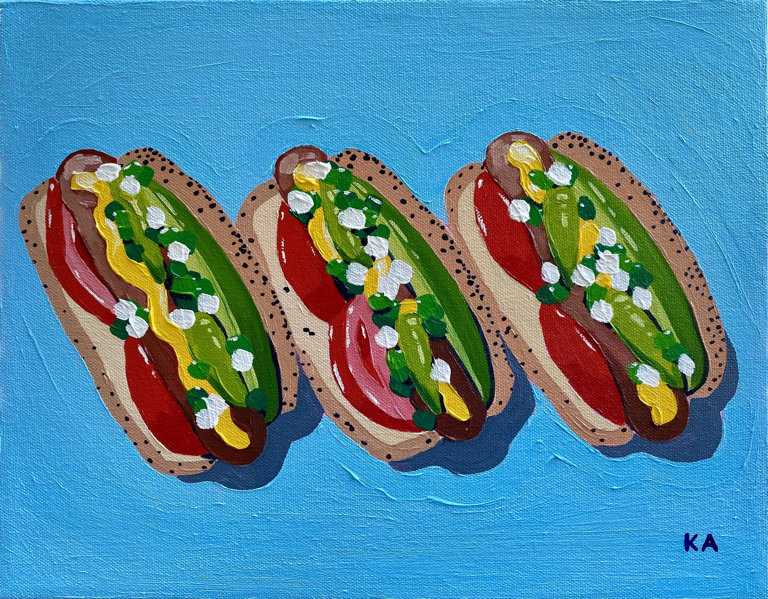 “You, Me, & The Dog” Acrylic on Canvas 12x16