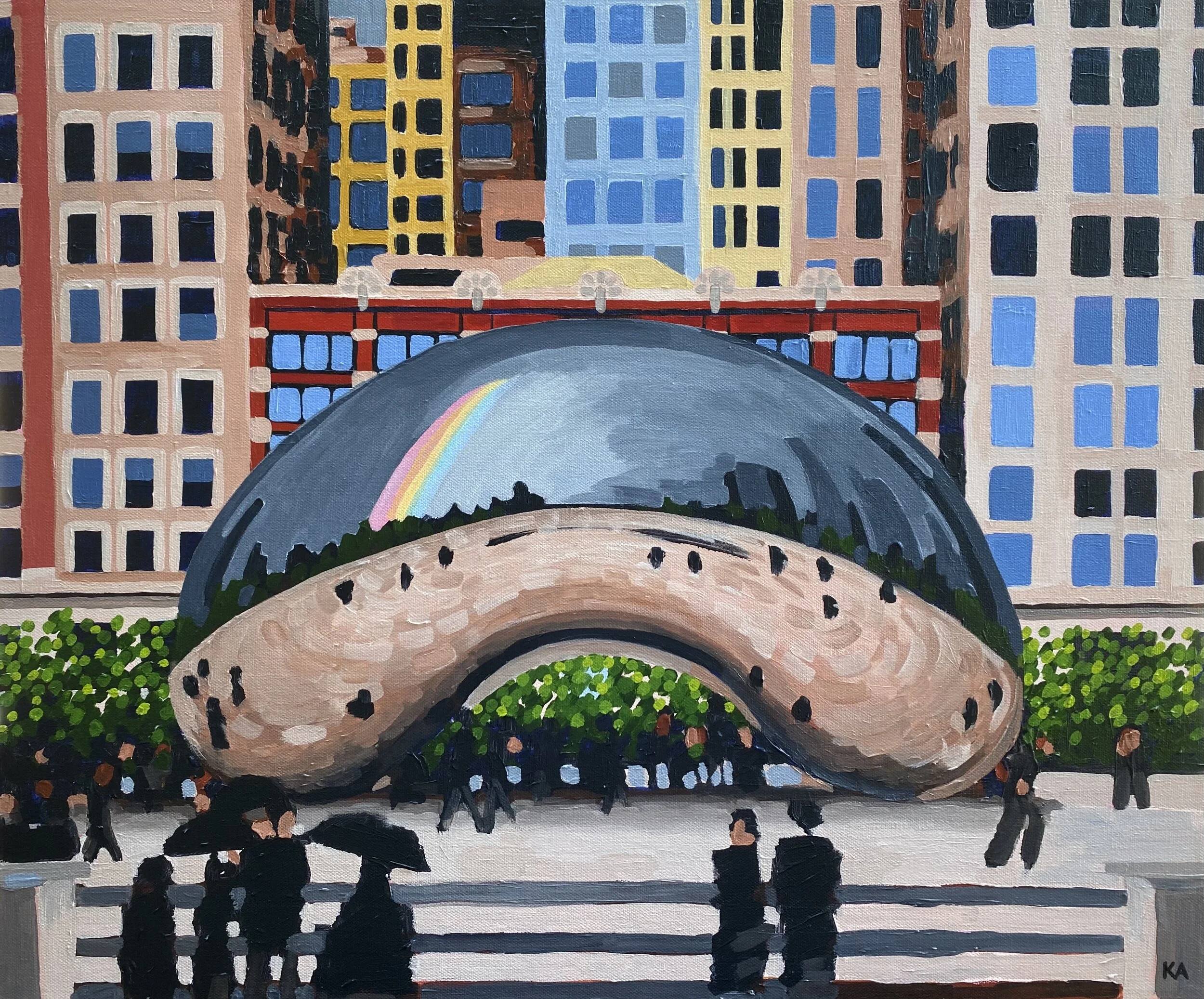 “Reflections of Pride” SOLD, Acrylic on Canvas 20x24