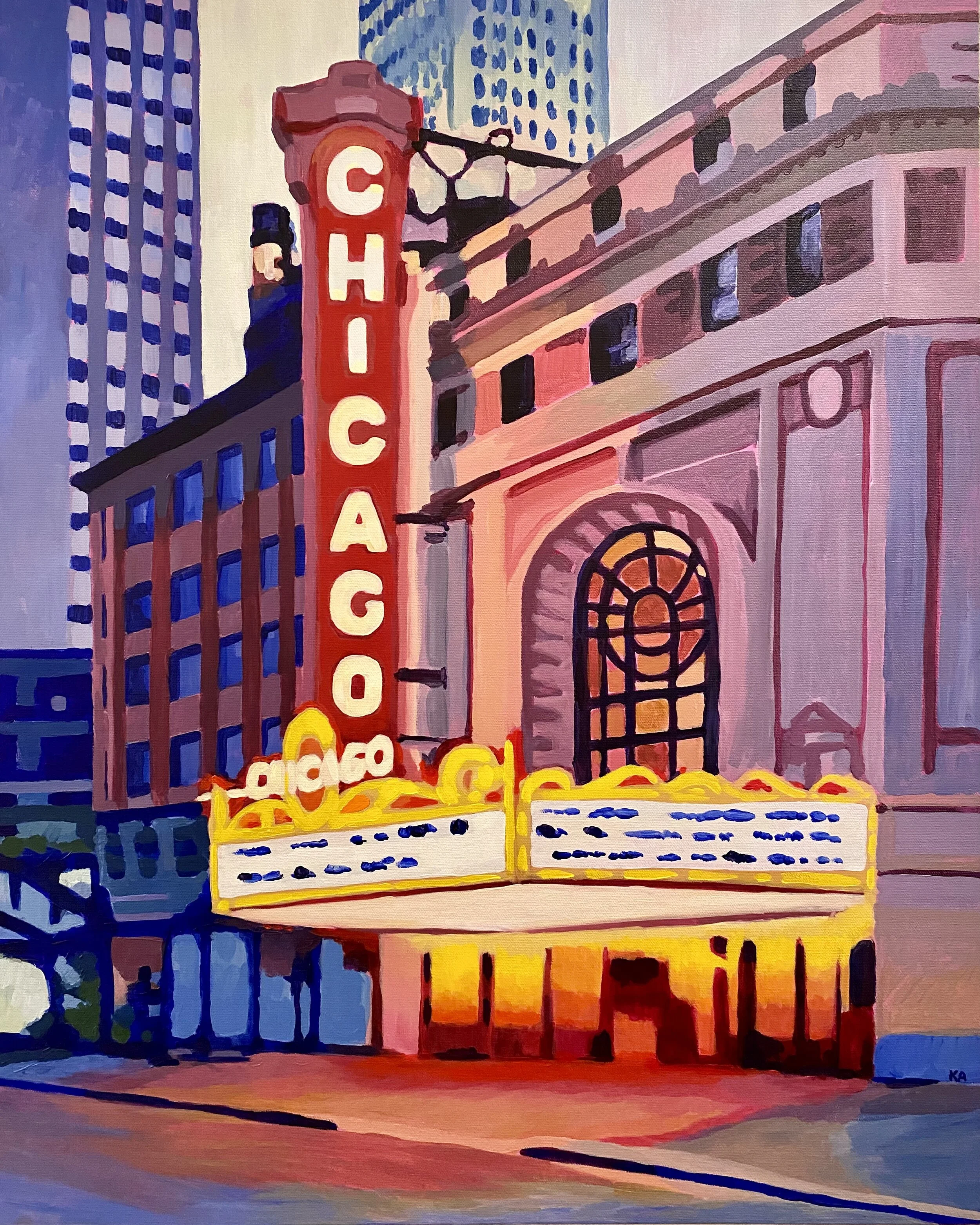  “Magic Hour”, Acrylic on Canvas, 24x30, $2,800 