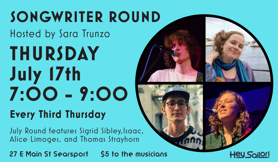 JULY SONGWRITER ROUND