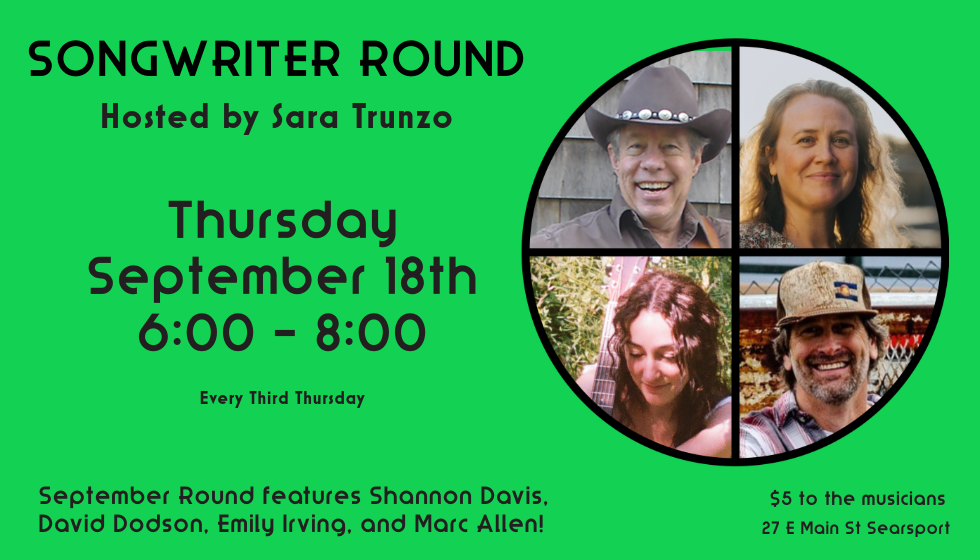 AUGUST SONGWRITER ROUND