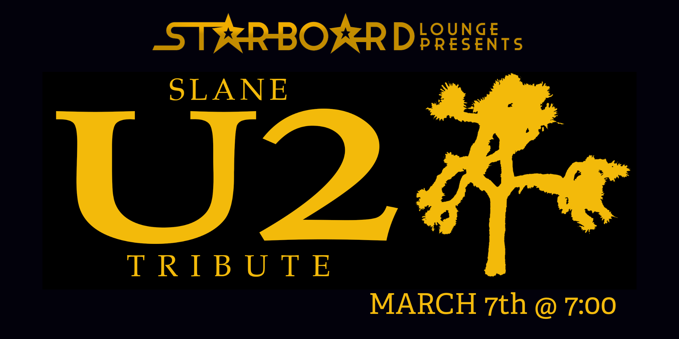 SLANE - U2 Tribute Band - Performing Joshua Tree
