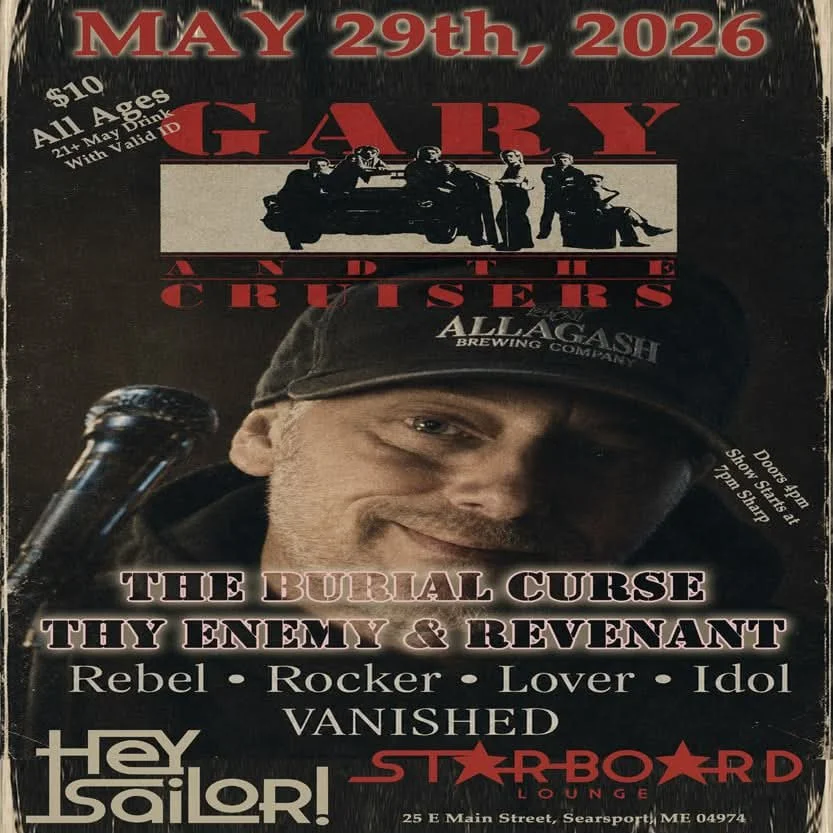 MAINE METAL NIGHT with THE BURIAL CURSE - THY ENEMY - REVENANT