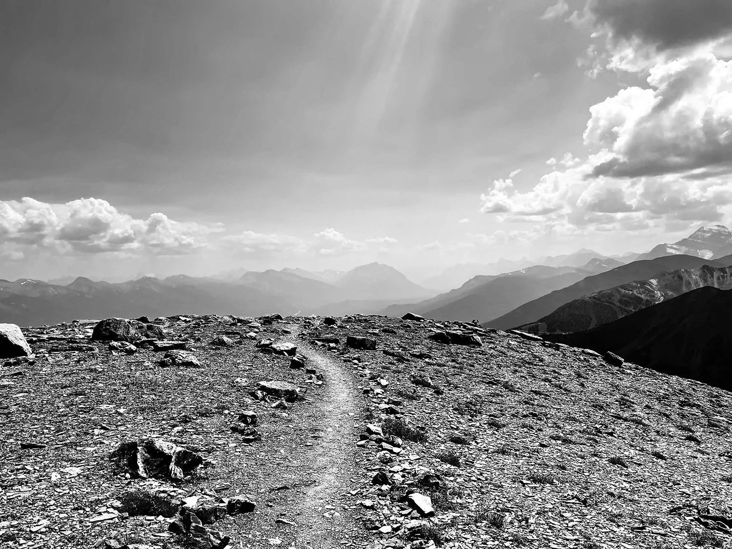 rocky+trail+at+the+top+of+a+mountain+in+Jasper+Canada+by+Nathaniel+Rosa+shot+on+iphone.jpg