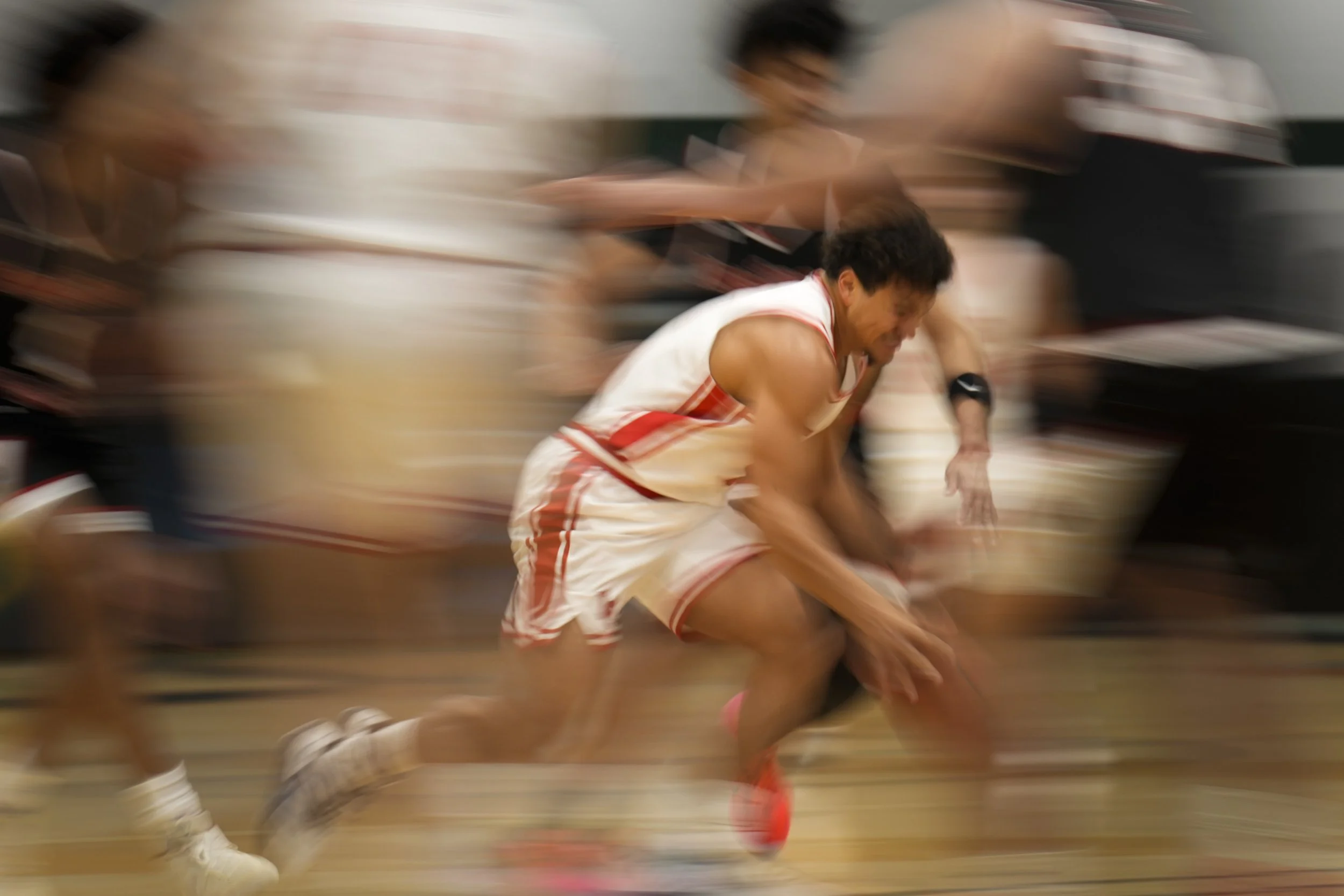  Montana Western’s Trayce Atkins (12) is defended by Lewis-Clark State’s Josh Salguero (34) during the Montana Tech Tip-Off Classic basketball tournament on Friday, Nov. 7, 2025 in Butte, Montana. 