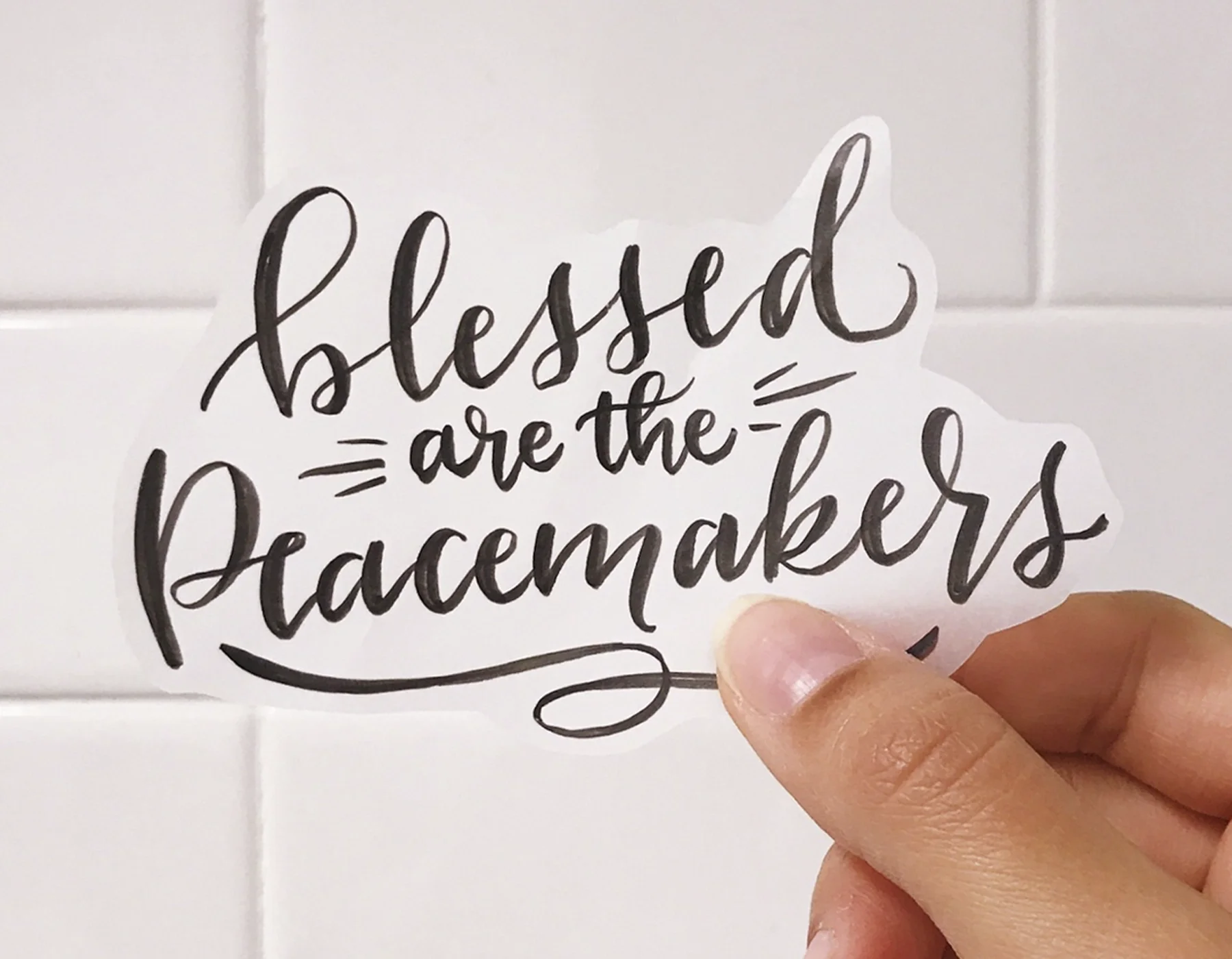 Blessed Are The Peacemakers