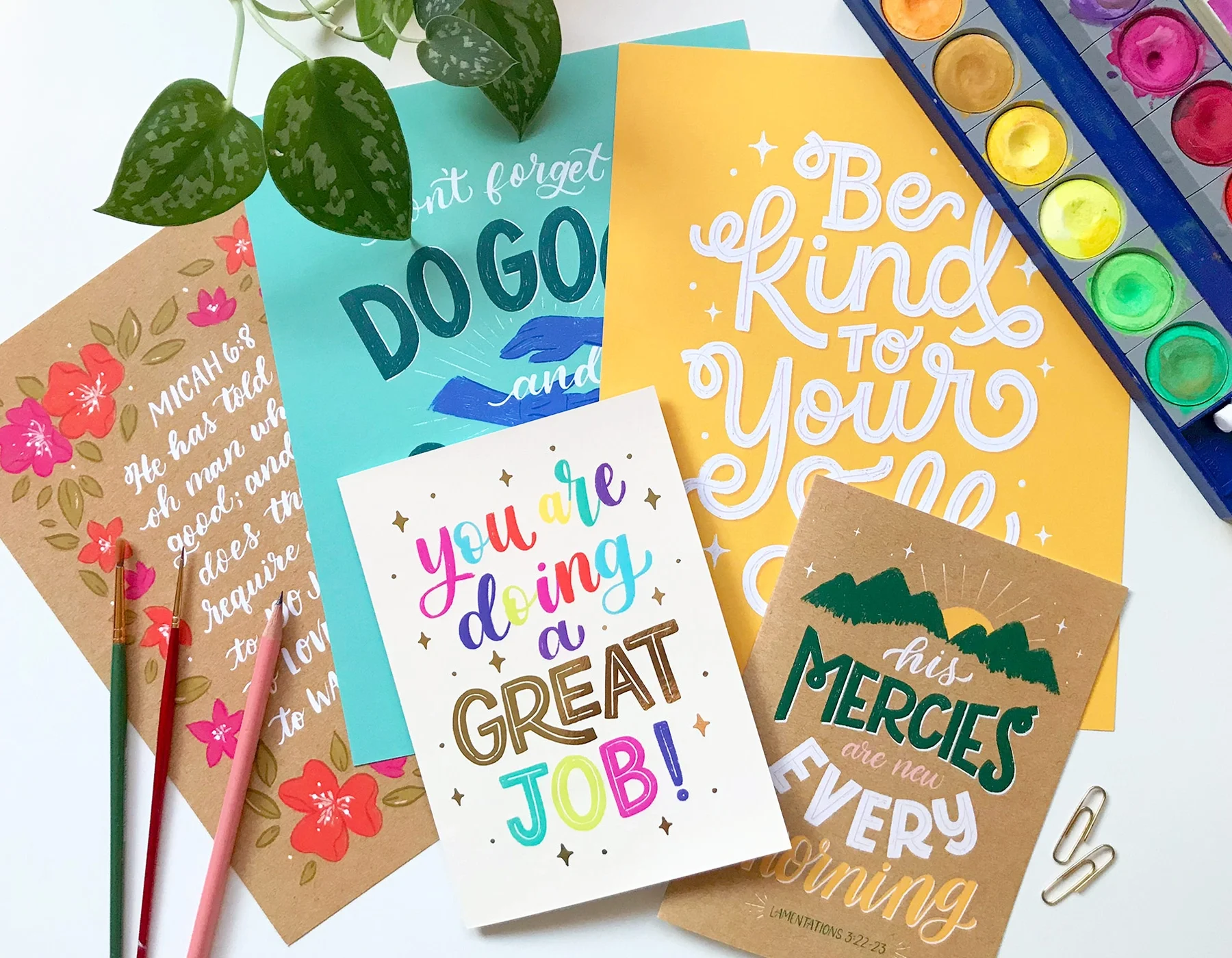 Danica Makes Lettering