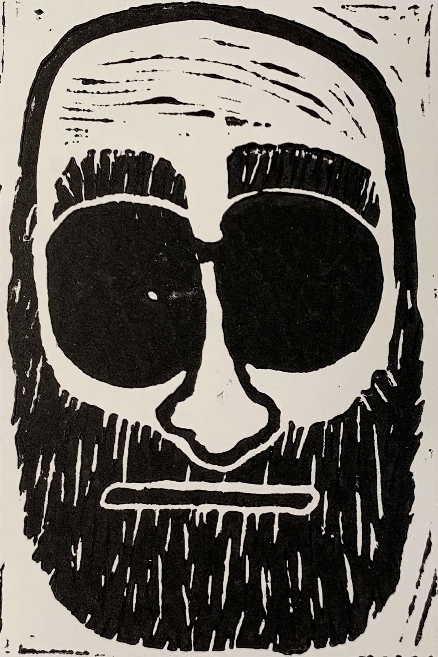Linoleum Block Print