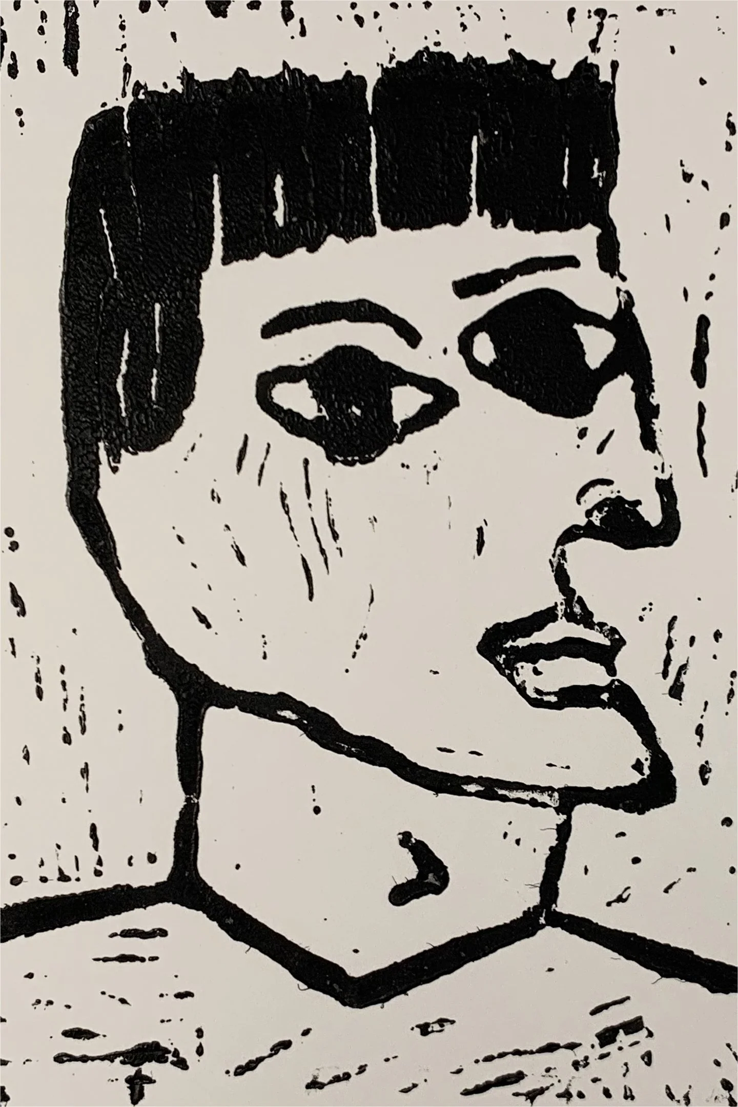Linoleum Block Print
