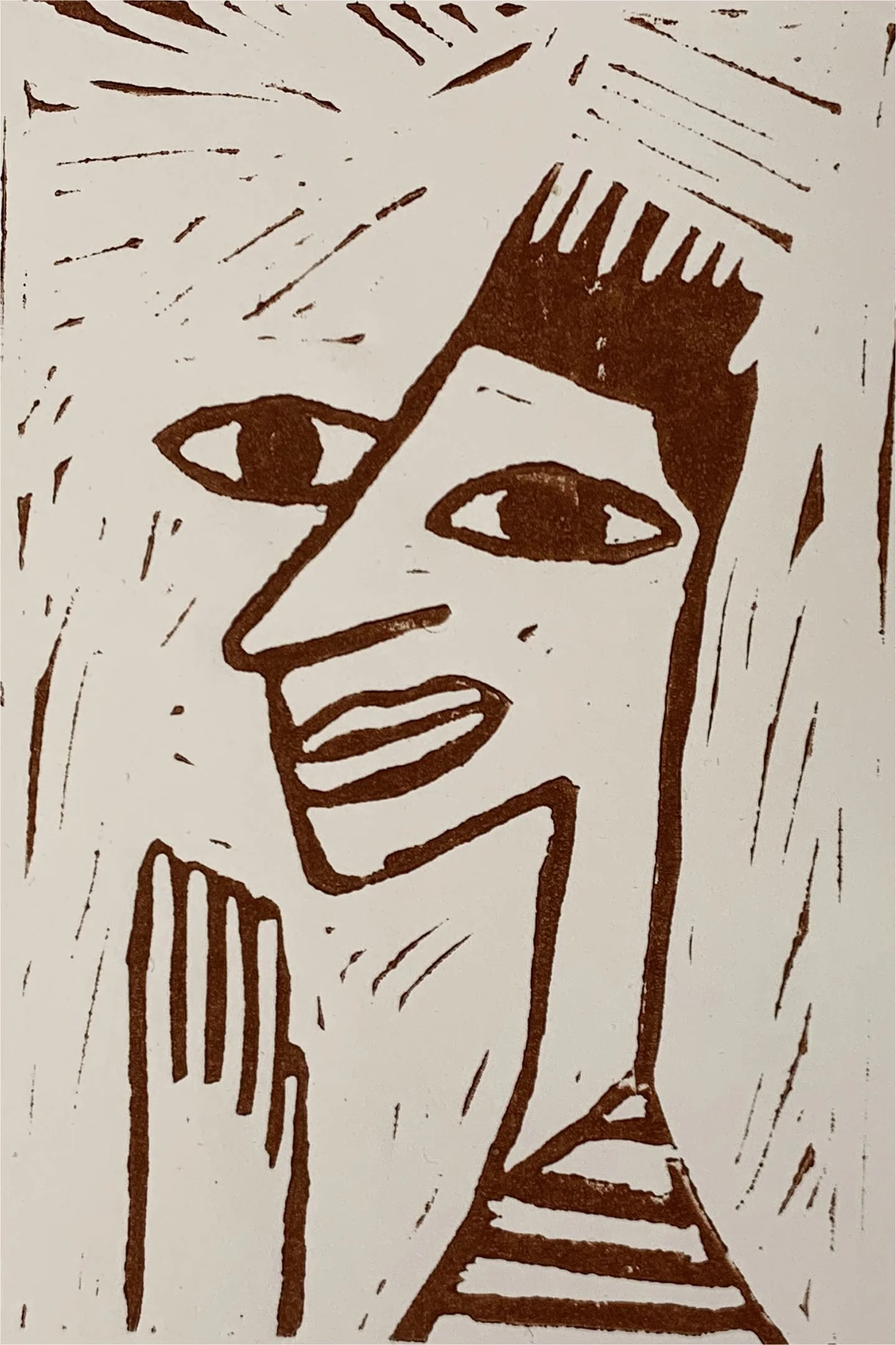 Linoleum Block Print