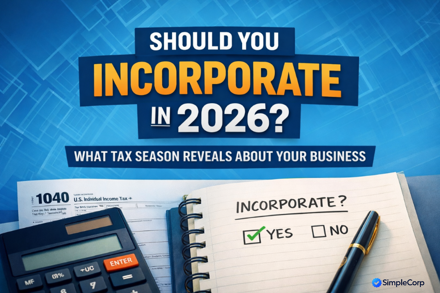 Should You Incorporate in 2026? What Tax Season Reveals About Your Business