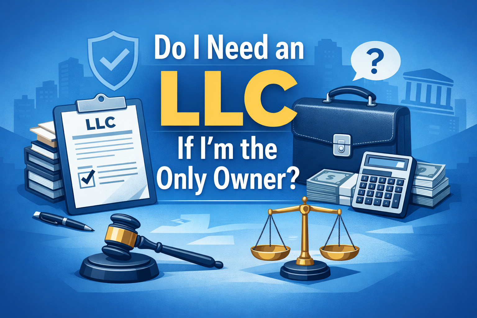 Do I Need an LLC If I’m the Only Owner? Here’s When It Makes Sense