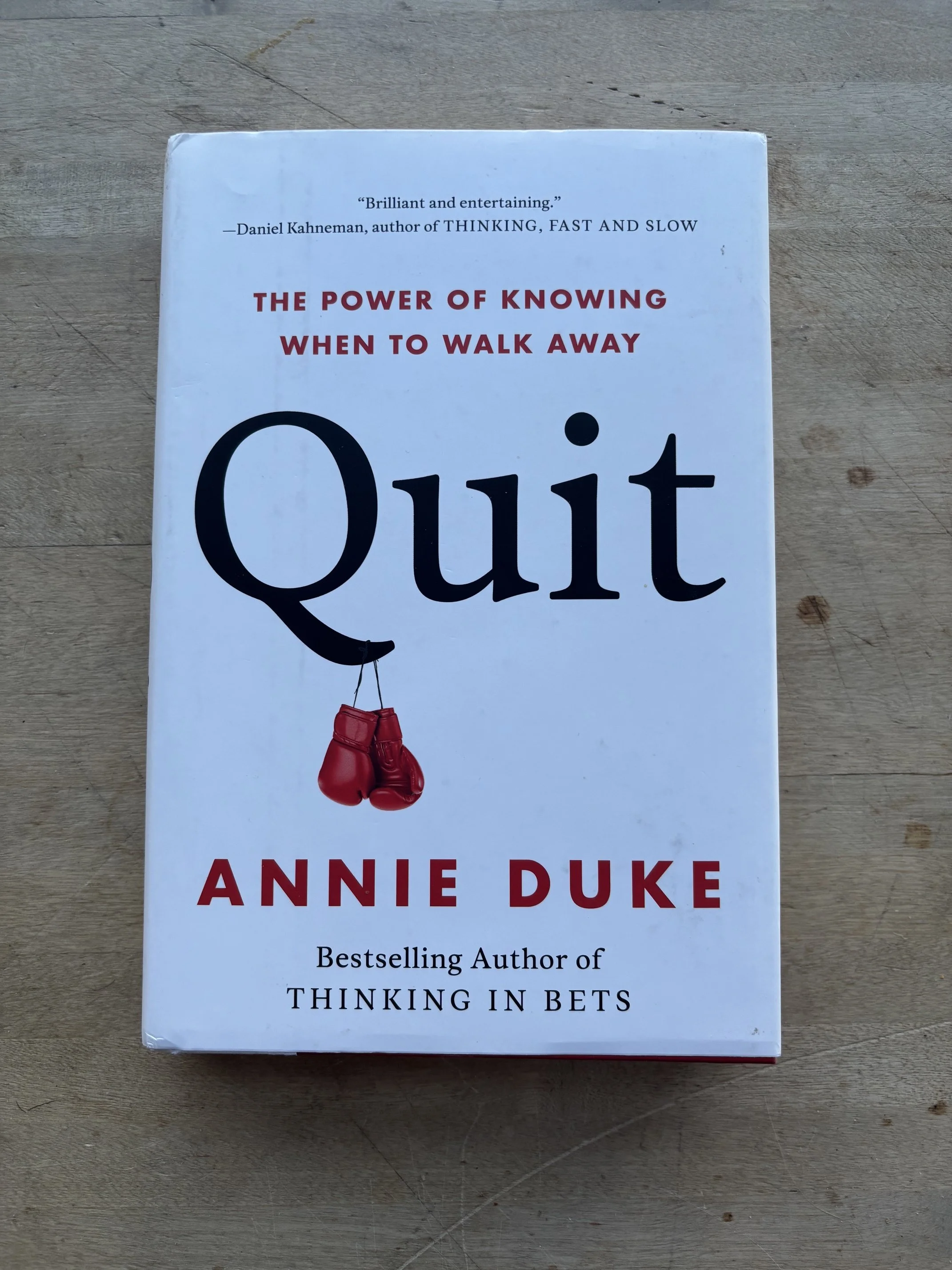 Quit by Annie Duke