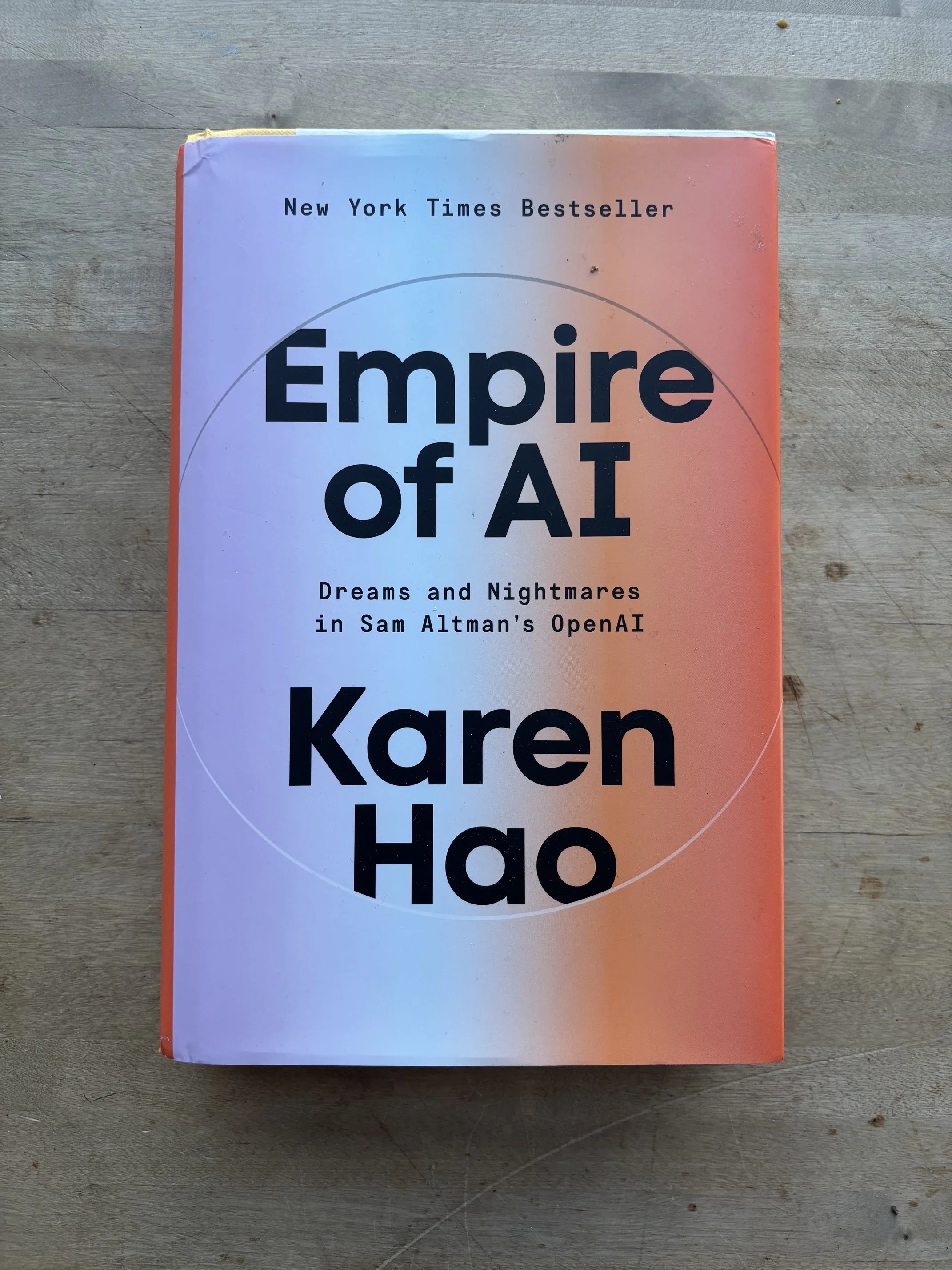 Empire of AI by Karen Hao