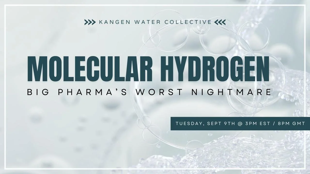 MOLECULAR HYDROGEN - BIG PHARMA's WORST NIGHTMARE