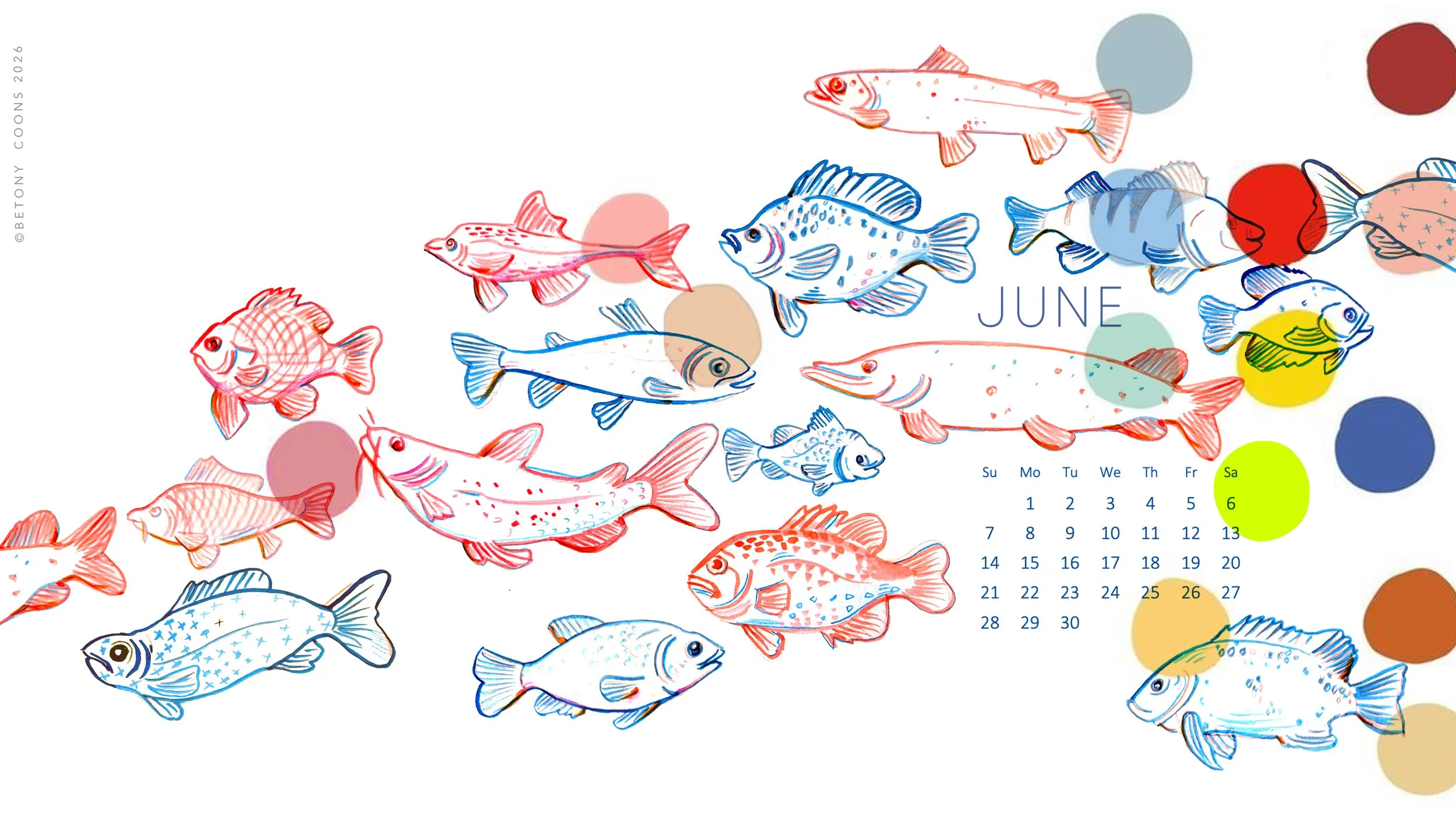 June 2026 Free Wallpaper