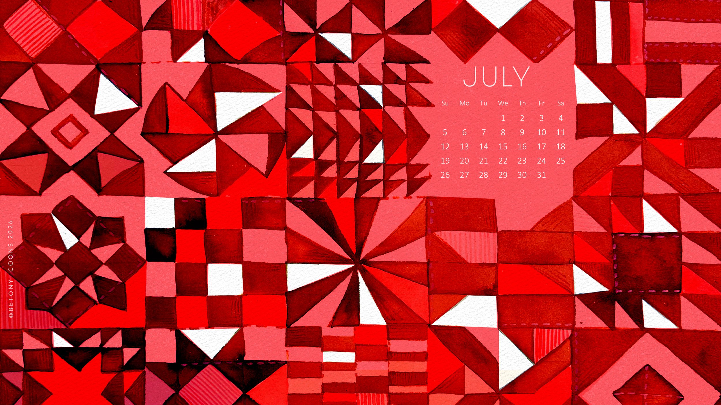 July 2026 Free Wallpaper 