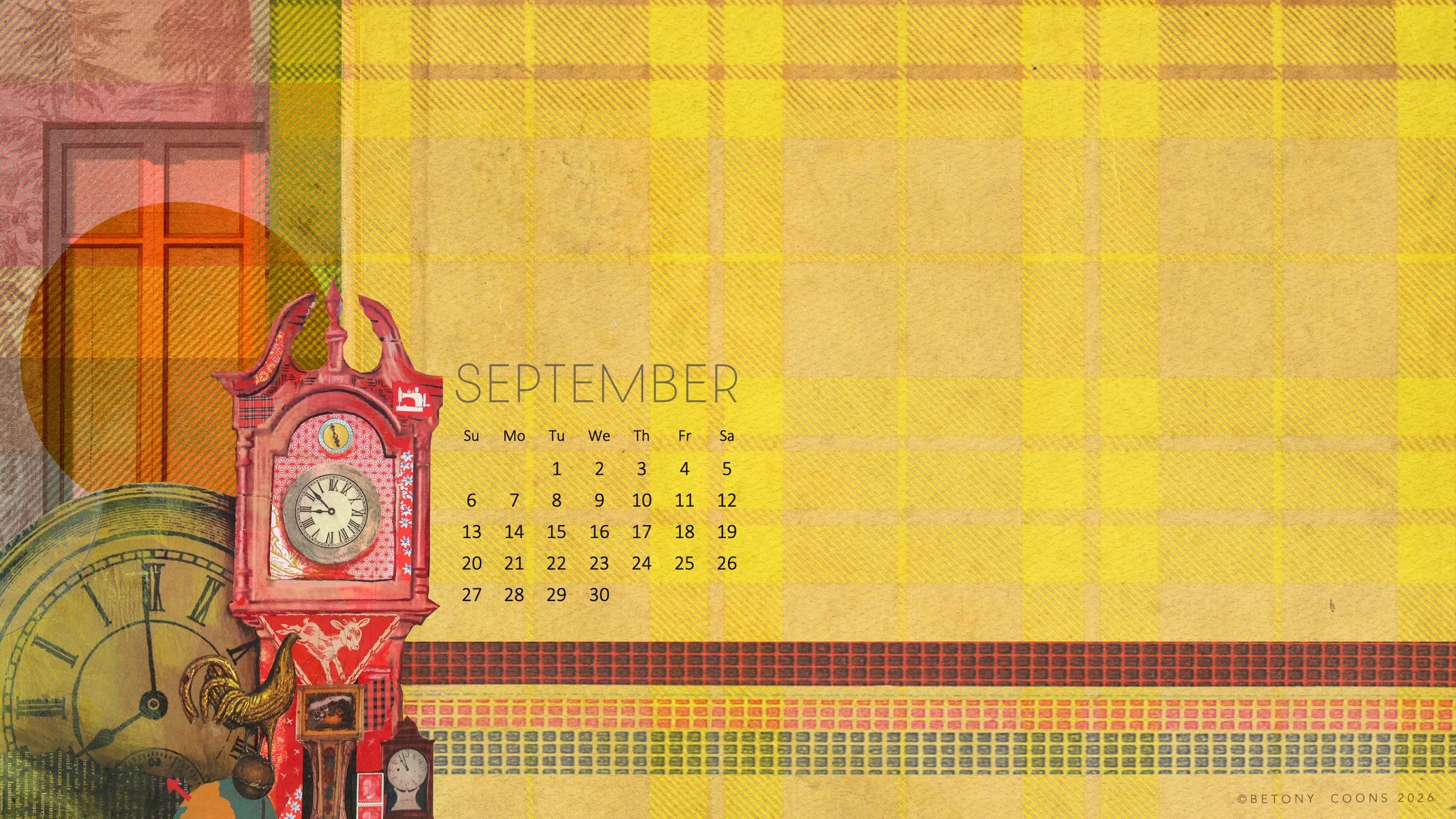 September 2026 Free Wallpaper