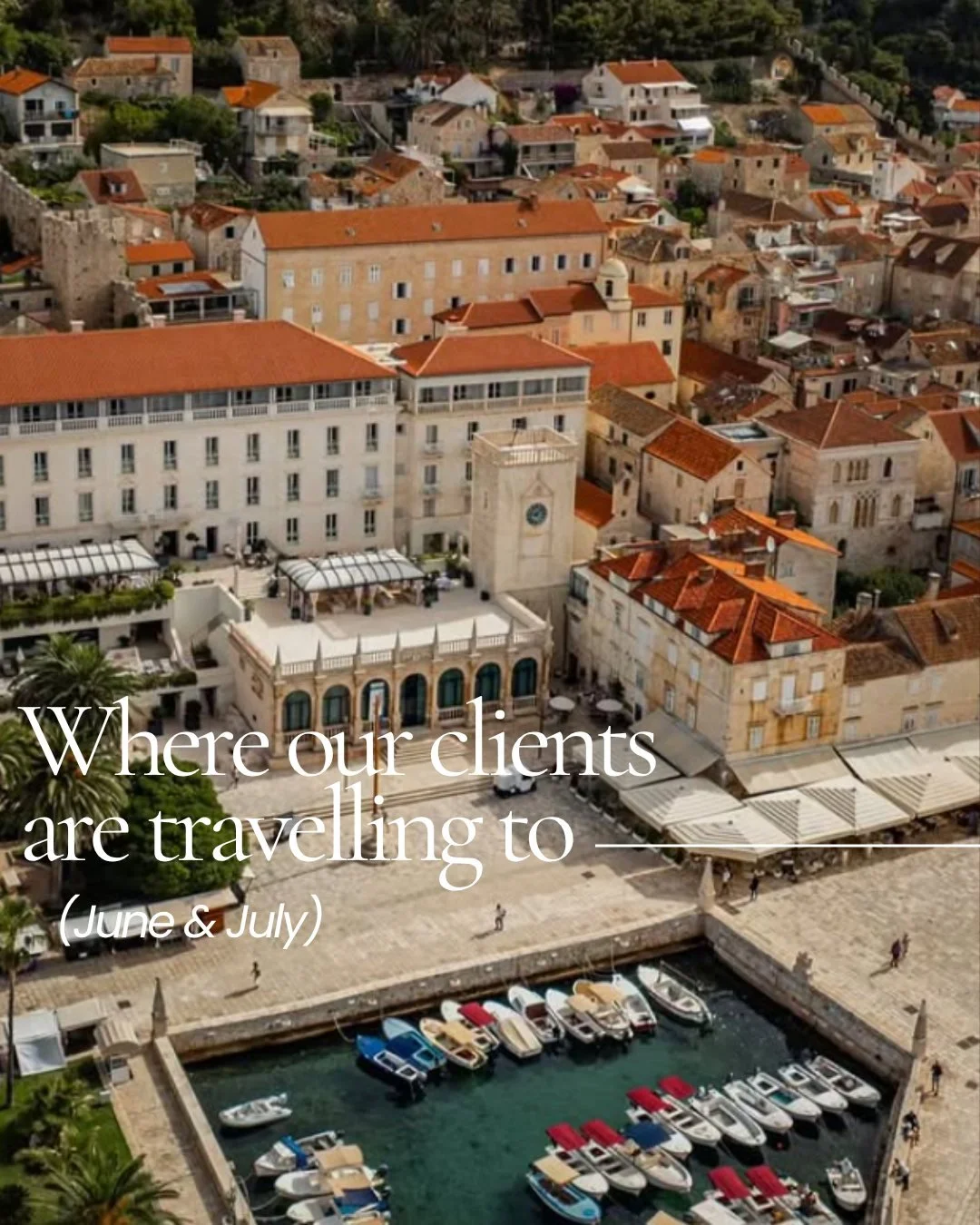 From the African wilds to Mediterranean islands, sun-drenched coastlines to Alpine rails - throughout June and July, our clients are traveling across the globe with intention, elegance, and that signature Y Travel touch.

They&rsquo;re sailing throug